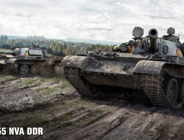 Εντυπωσιακό βίντεο με ένα άρμα μάχης T-55A μέσα στις λάσπες